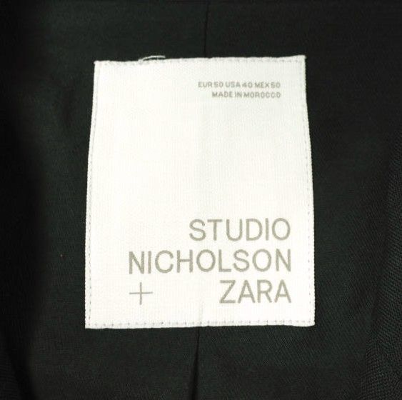 ジャケット・アウター Zara Nicholson blazer 46 자라 x 스튜디오 니콜슨 레더 블레이저 콜 그레이 | Zara | KREAM