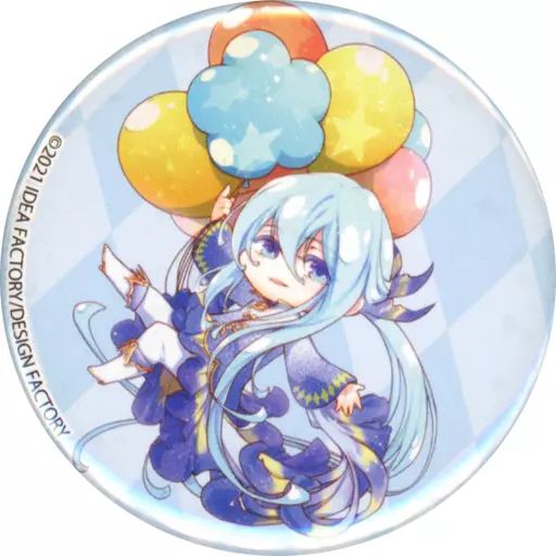 中古】バッジ・ピンズ [単品] パスハリア 描き下ろしちびキャラ缶