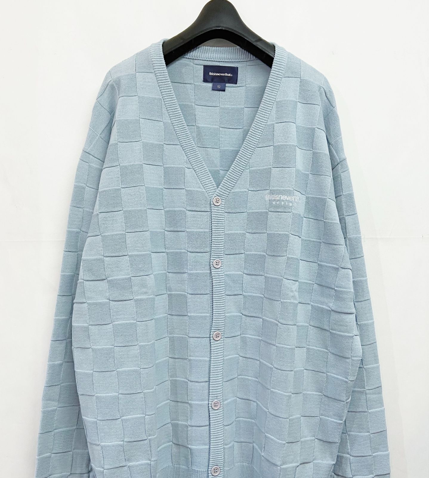 thisisneverthat Reverse Block Cardigan ディスイズネバーザット リバースブロックカーディガン