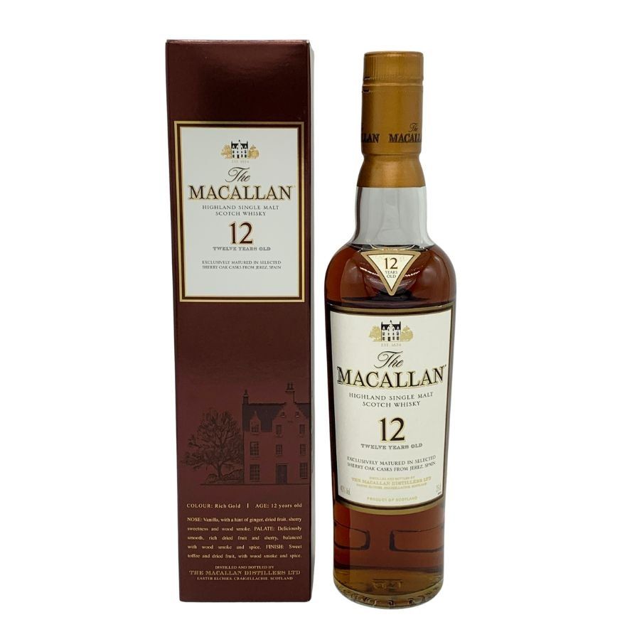 マッカラン 12年 ハイランド シェリーオーク 旧ボトル 700ml【P1
