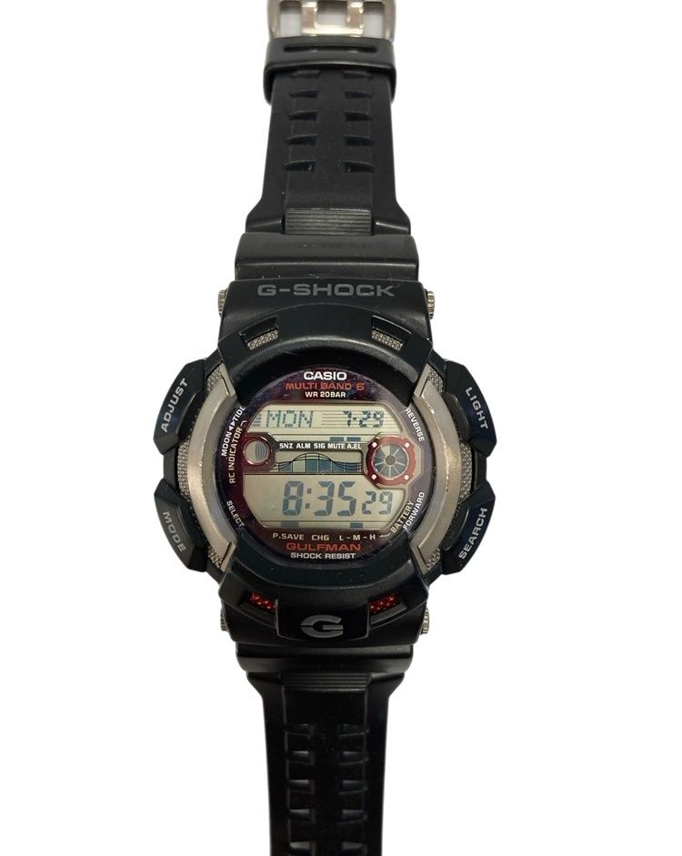 カシオ、Gショック 電波ソーラー GW-9110RD ガルフマン G-SHOCK CASIO
