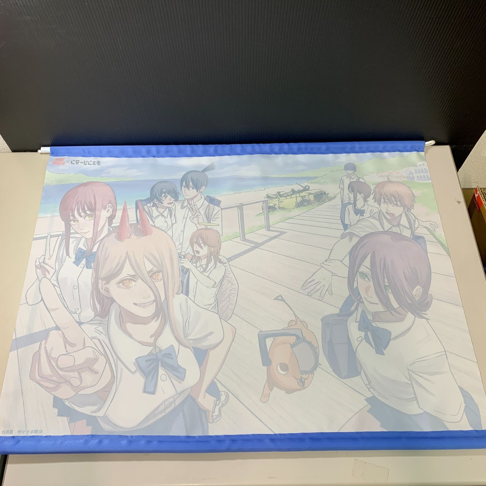 【超貴重品】GJ部 タワーレコードコラボ タペストリー むつ43-072213】集合B B2タペストリー 「チェンソーマン マンガ
