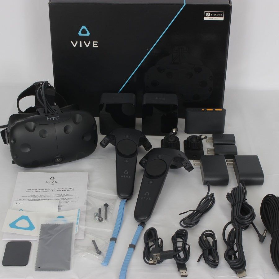 HTC VIVE VR本体 ヘッドセット 99HALN011-00 VRゴーグル 通電確認のみ