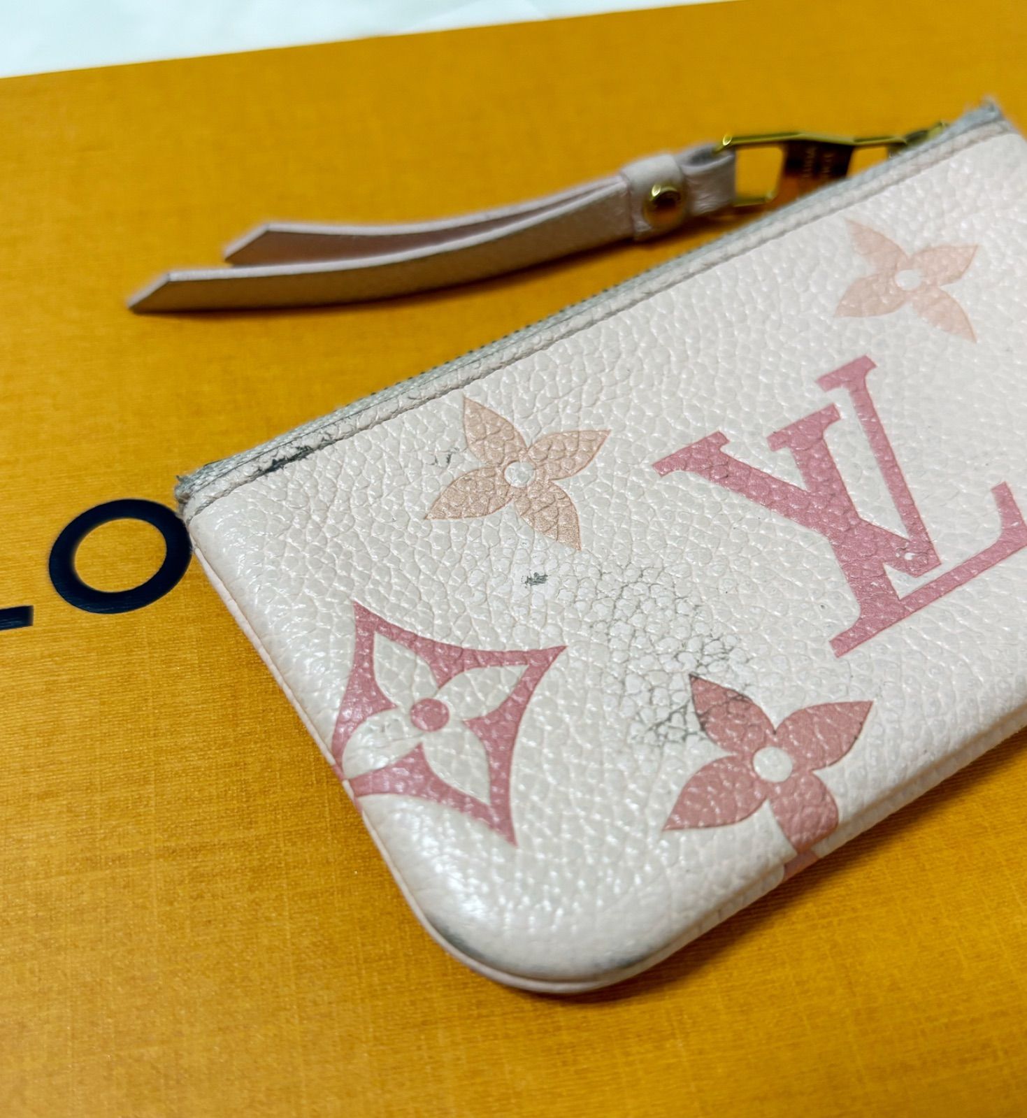 LOUISVUITTON ルイヴィトン ポシェットクレ コインケース レザー