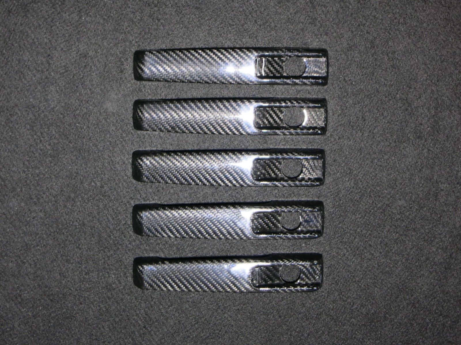 ベンツ Gクラス W463A ゲレンデ カーボン ドアハンドルカバー 5Pcs 商品番号4104