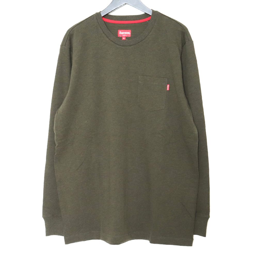 SUPREME ポケットロングスリーブTシャツ XLサイズ - メルカリ