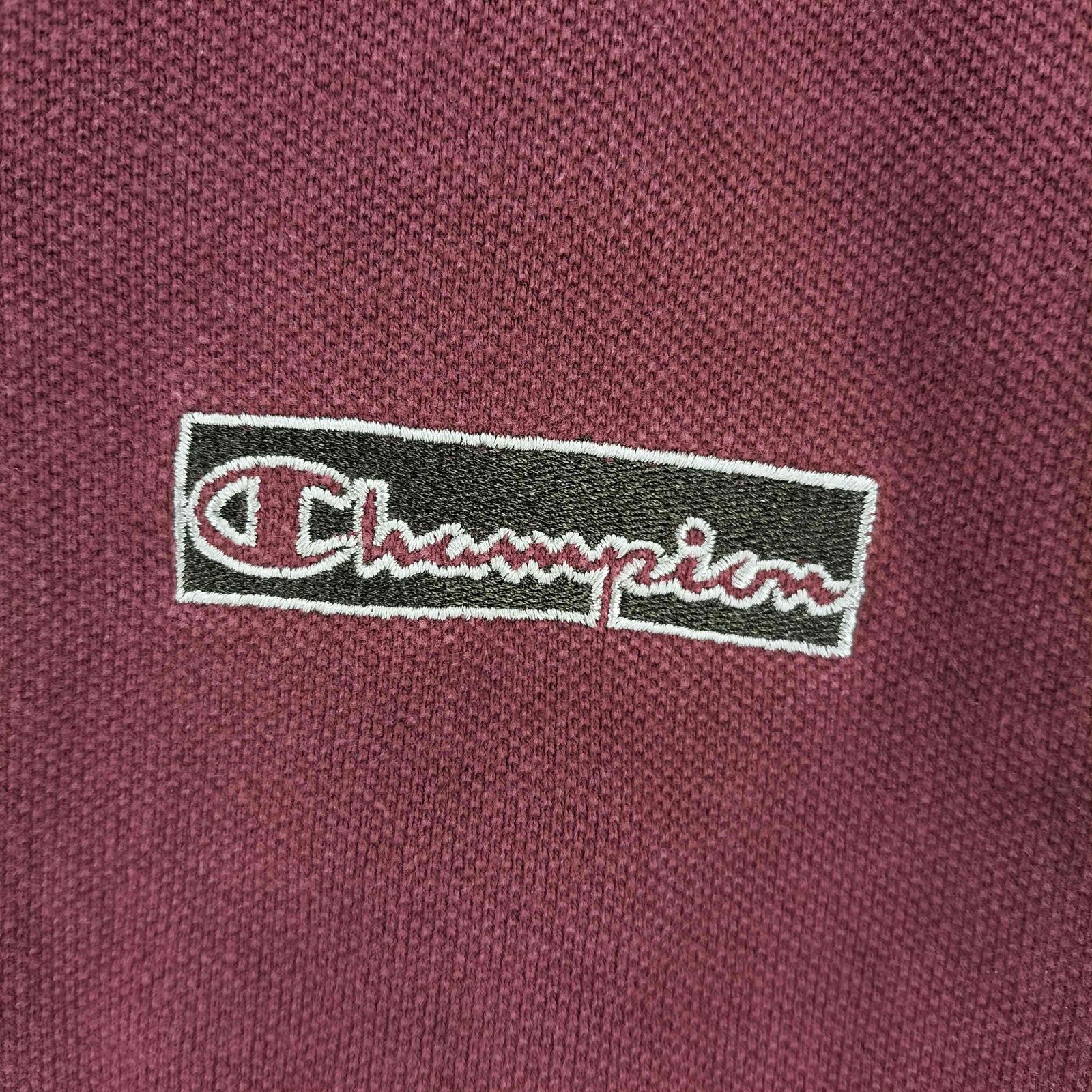 チャンピオン Champion 90S USA製 ヘンリーネックサーマルスウェット 