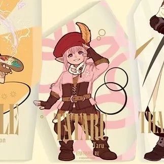 FF14 タタル・タル 中国ファンフェス限定グッズ アクリルブロック マグネット FF14 タタル・タル 中国ファンフェス限定グッズ アクリルブロック