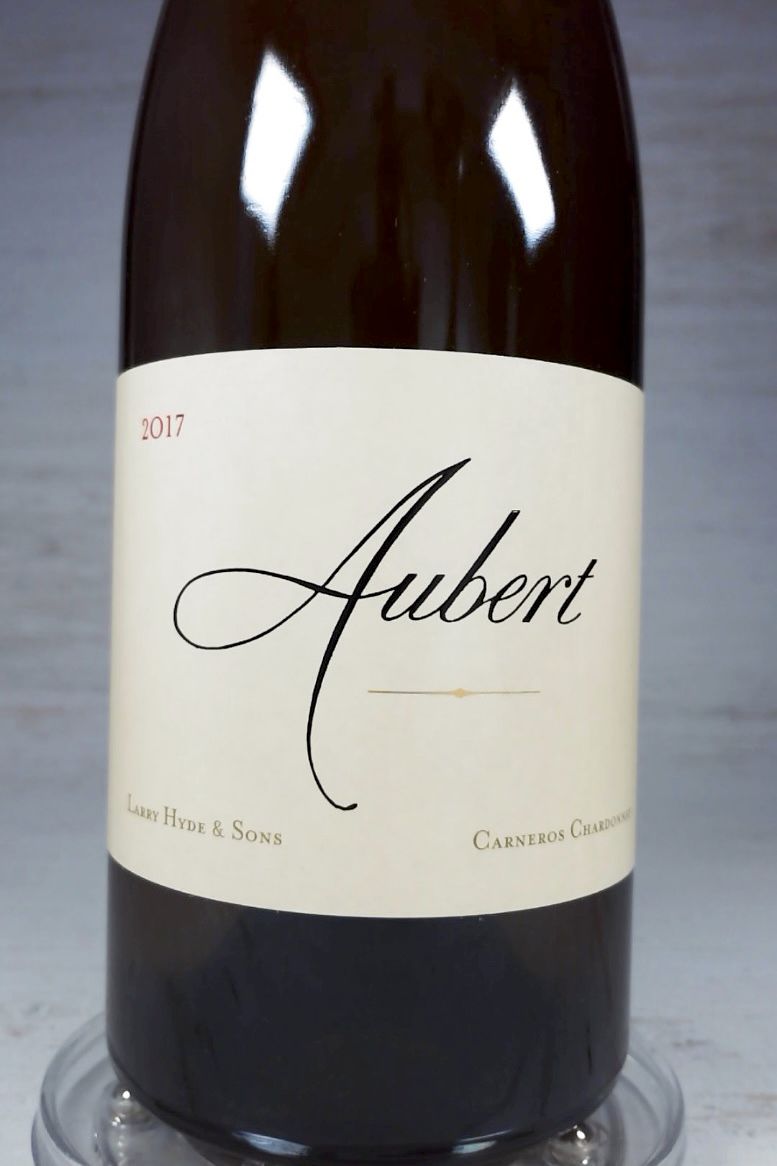 ★高評価97点★オベール、ラリーハイド・アンド・サンズ、シャルドネ★ Aubert, Larry Hyde & Sons Chardonnay, Los Carneros [ 2017 ]