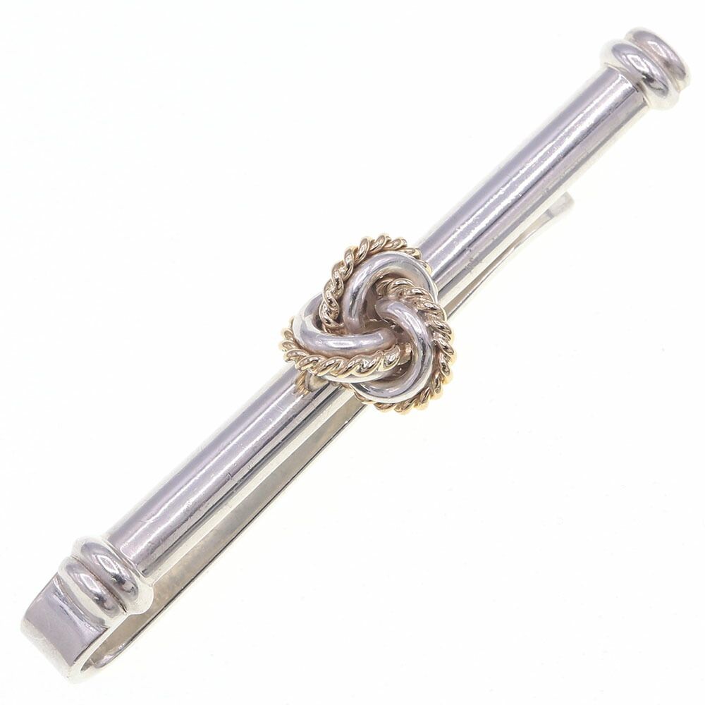 ティファニー ネクタイピン ツイストノット SV 中古 TIFFANY&Co  