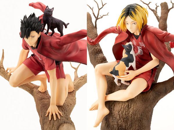 コトブキヤ ARTFX J ハイキュー！！ 黒尾鉄朗 孤爪研磨 1/8 完成品