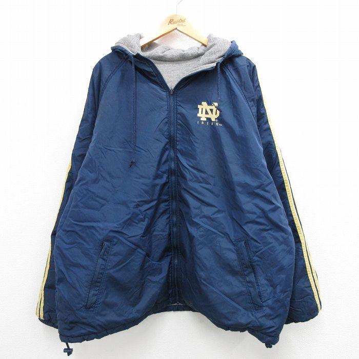 XL/古着 アディダス adidas 長袖 ナイロン ジャケット メンズ