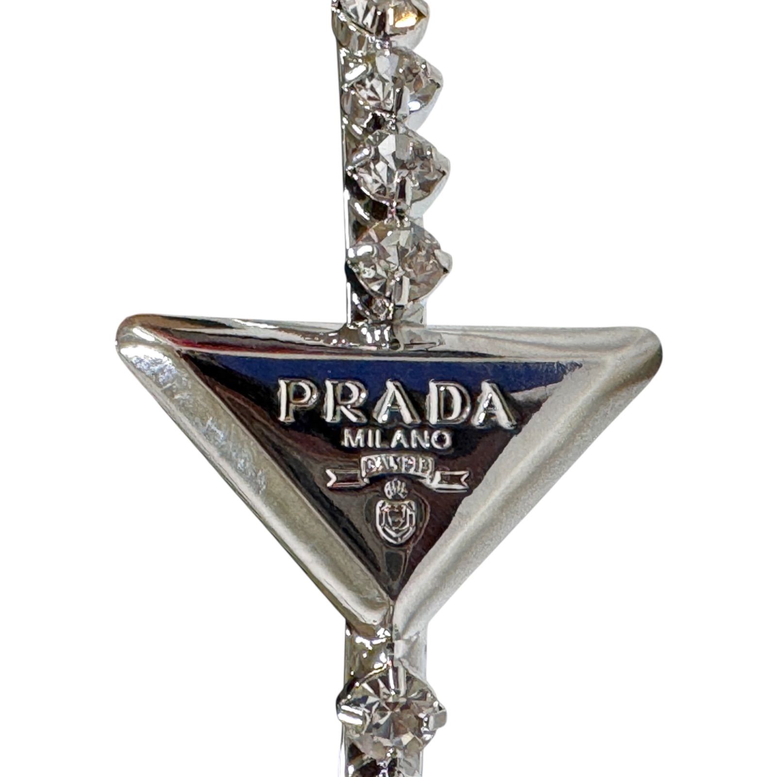 PRADA プラダ カチューシャ シルバー 極上美品！ プラダ カチューシャ シルバー - メルカリ