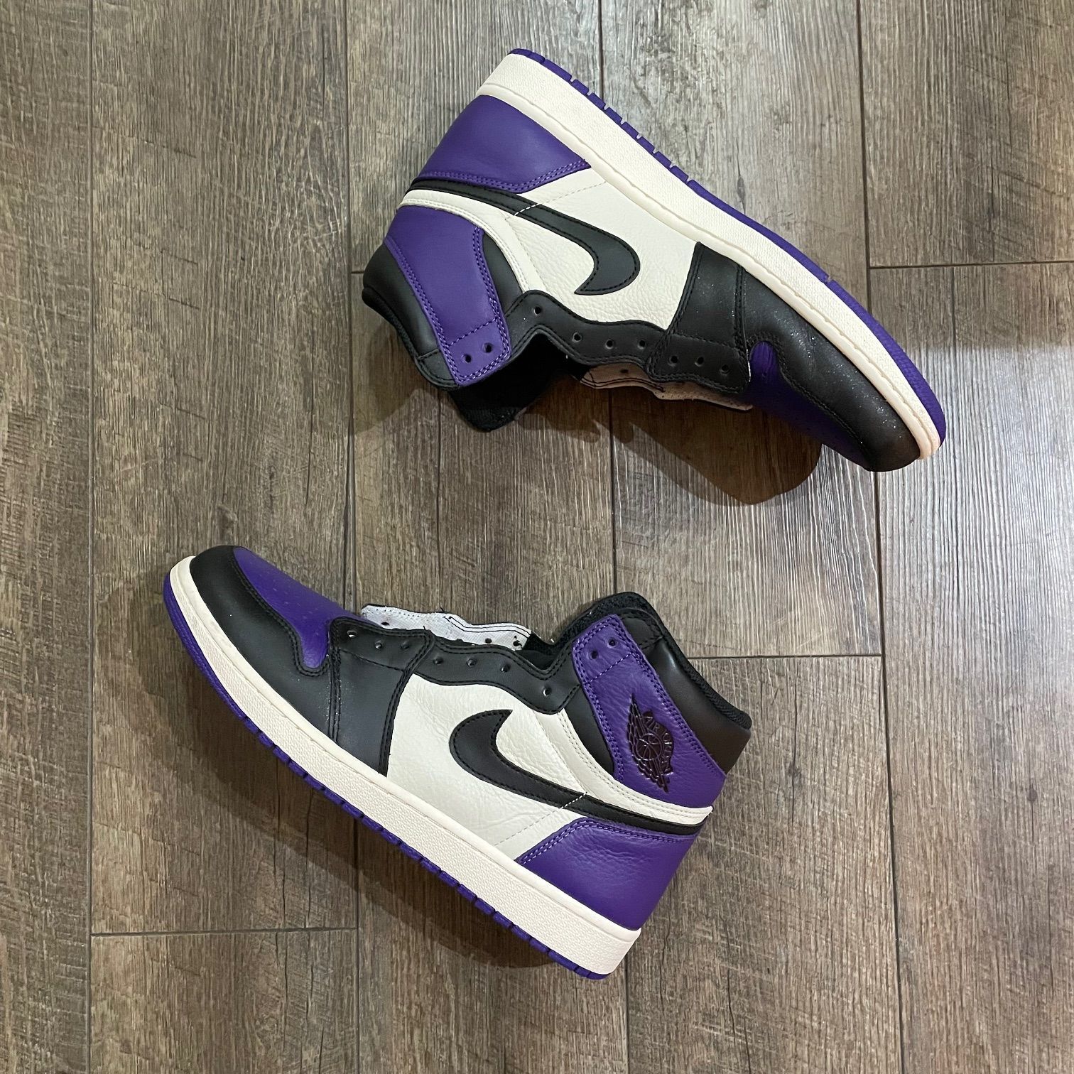 美品 Nike Air Jordan 1 Retro High OG Court Purple 2018年製 555088 