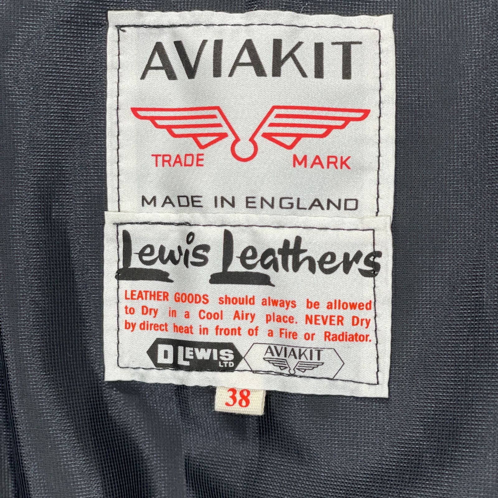 Lewis Leathers ドミネーター ラットランドシープ38 Lewis Leathers 