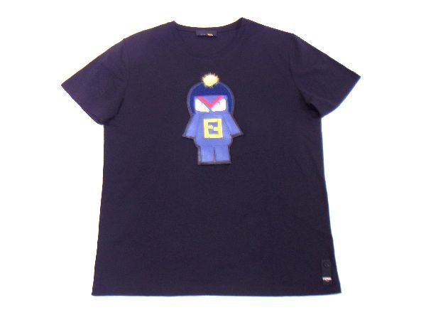 値下げ可能 FENDI スタッズ Tシャツ モンスター バグズ ブラック 44 ...