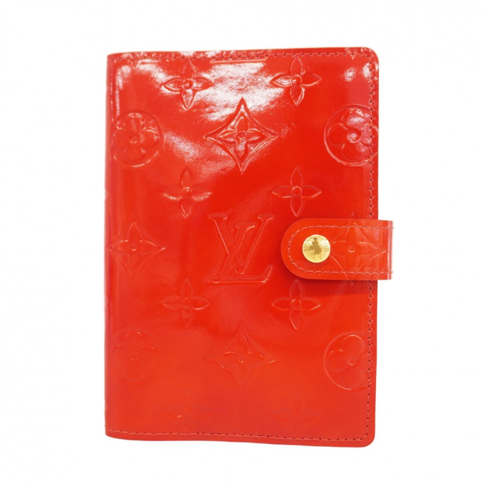 ルイ ヴィトン Louis Vuitton ルイ ヴィトン 手帳カバー ヴェルニ アジェンダPM R21003 ルージュレディース