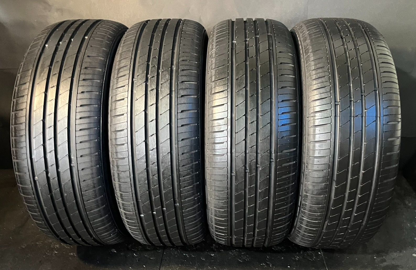 うっすらイボ 2025 製 約9.9分山 ジーテックス ZEETEX ZT6000 eco 205 55R16 4本 h_491