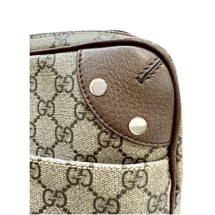美品　GUCCI グッチ　GGスプリーム ビジネスバッグ GUCCI - GUCCI(グッチ) GGスプリーム ミディアム ブリーフケース