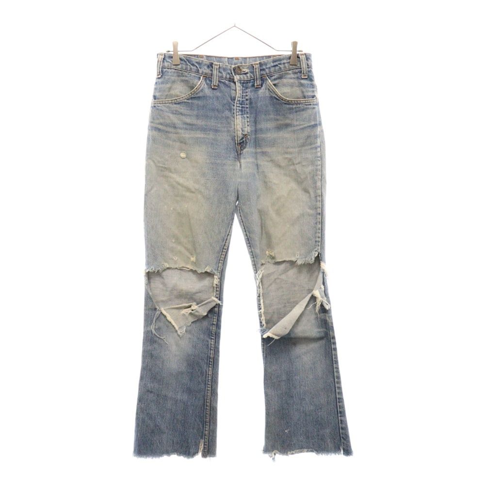 Levi's (リーバイス) 70s VINTAGE 646 ジップ オレンジタブ ボタン裏