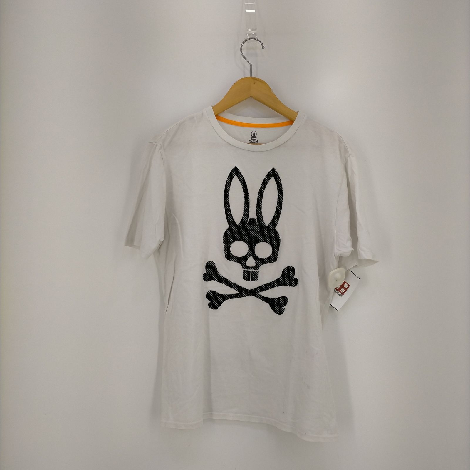 サイコバニー Psycho Bunny ロゴプリント クルーネックTシャツ メンズ