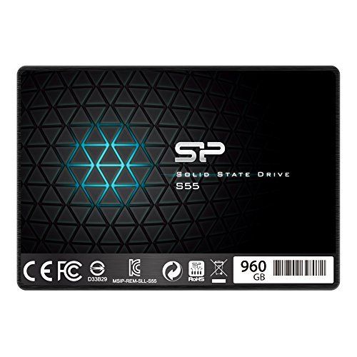 960GB_スタンダートモデル_単品 シリコンパワー SSD 960GB SATA3 6Gb/s 2.5インチ 7mm 3年保証 S55シリーズ SP960GBSS3S55S25AC
