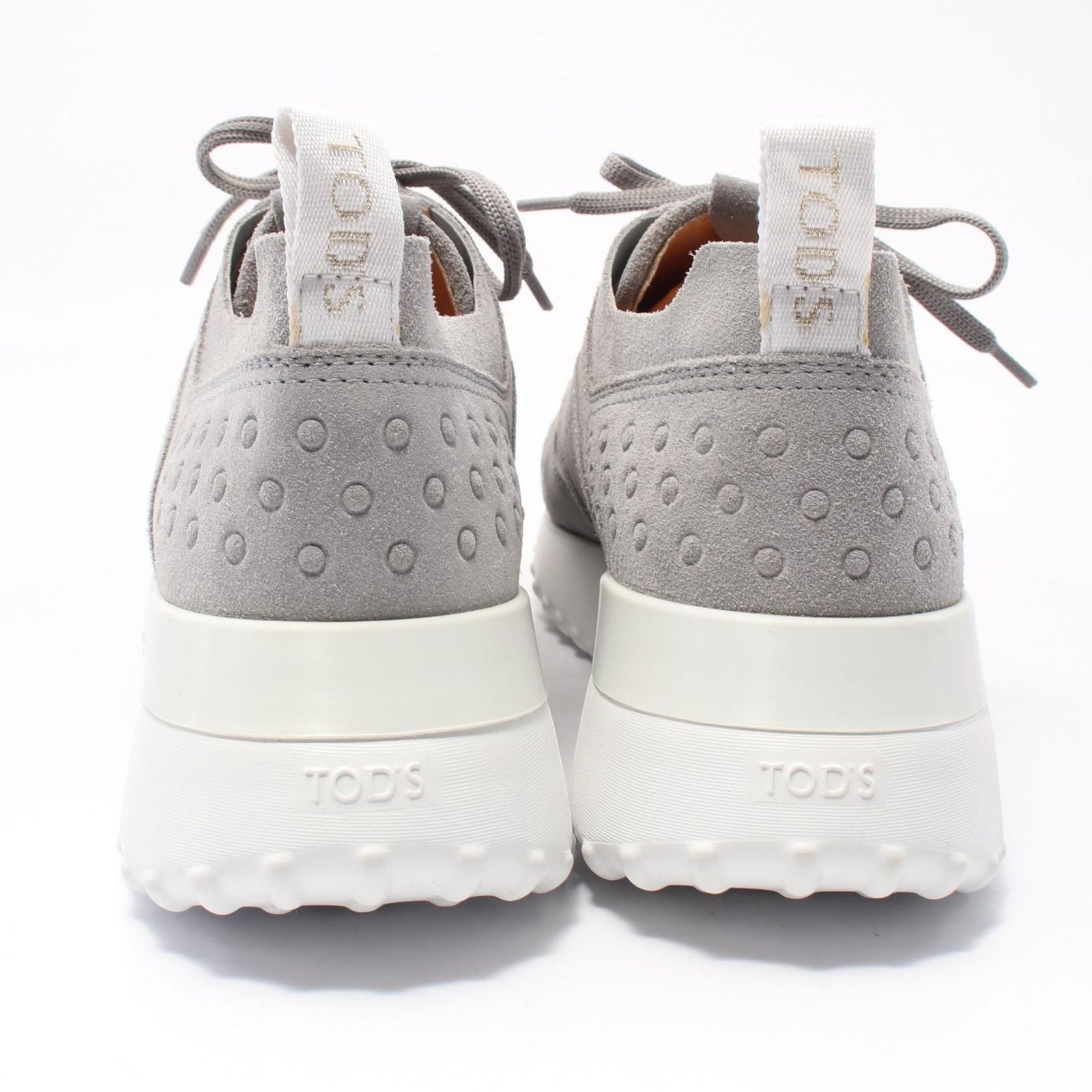 トッズ TOD'S スニーカー グレー スウェード スエード