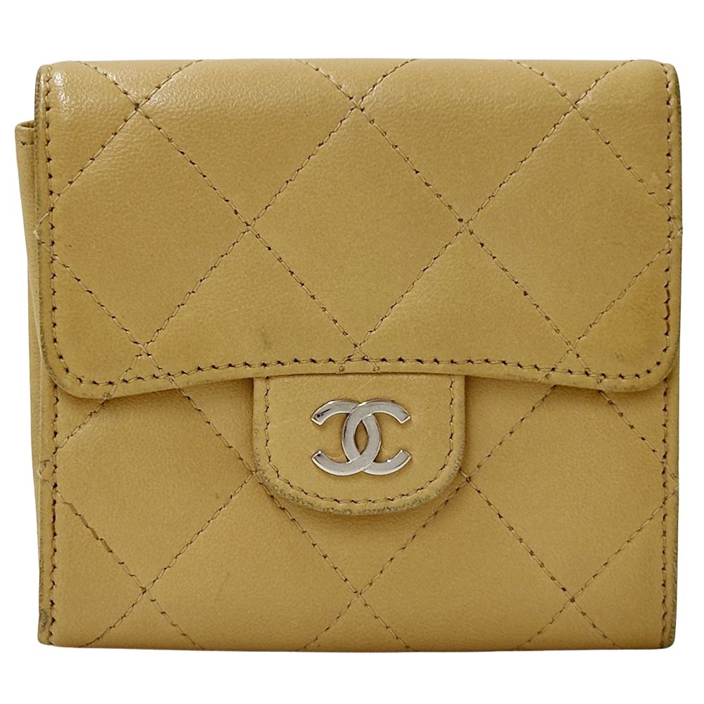 シャネル CHANEL 財布 レディース ブランド 三つ折り財布 マトラッセ 