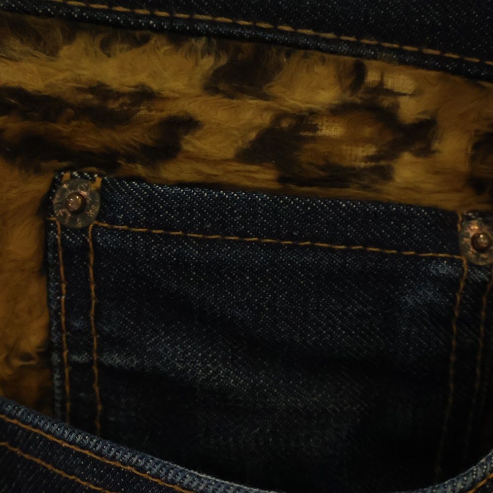 Supreme × Levi's レオパード　デニム　シュプリーム Supreme シュプリーム 12AW × Levis リーバイス Leopard Denim