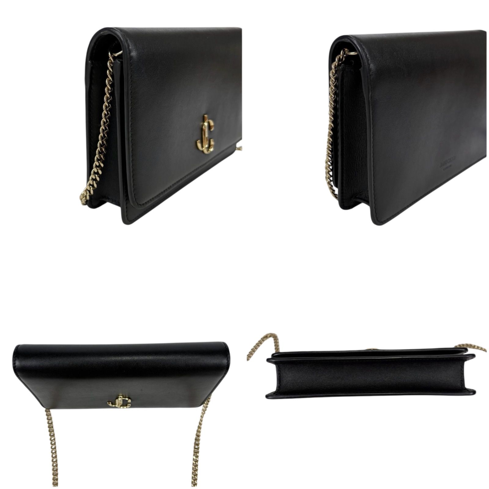 JIMMY CHOO ジミーチュウ MARGOT チェーンウォレット JIMMY CHOO