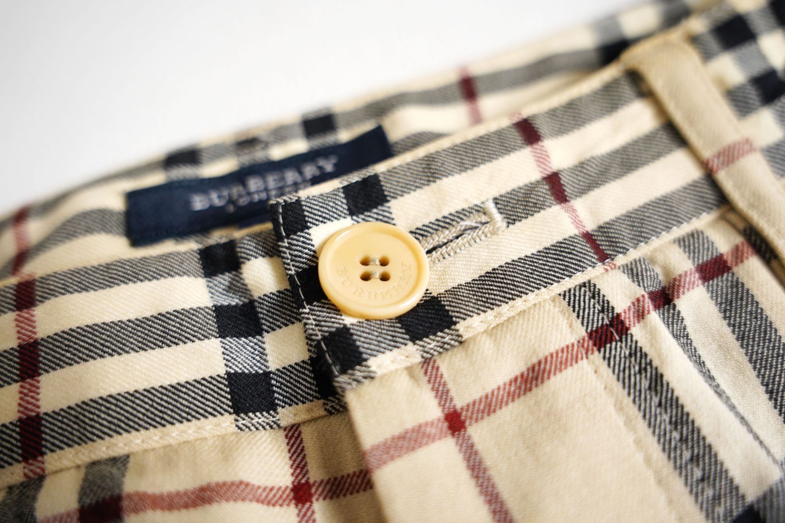 706y*BURBERRY LONDON バーバリーロンドン ウール素材 ノバチェック