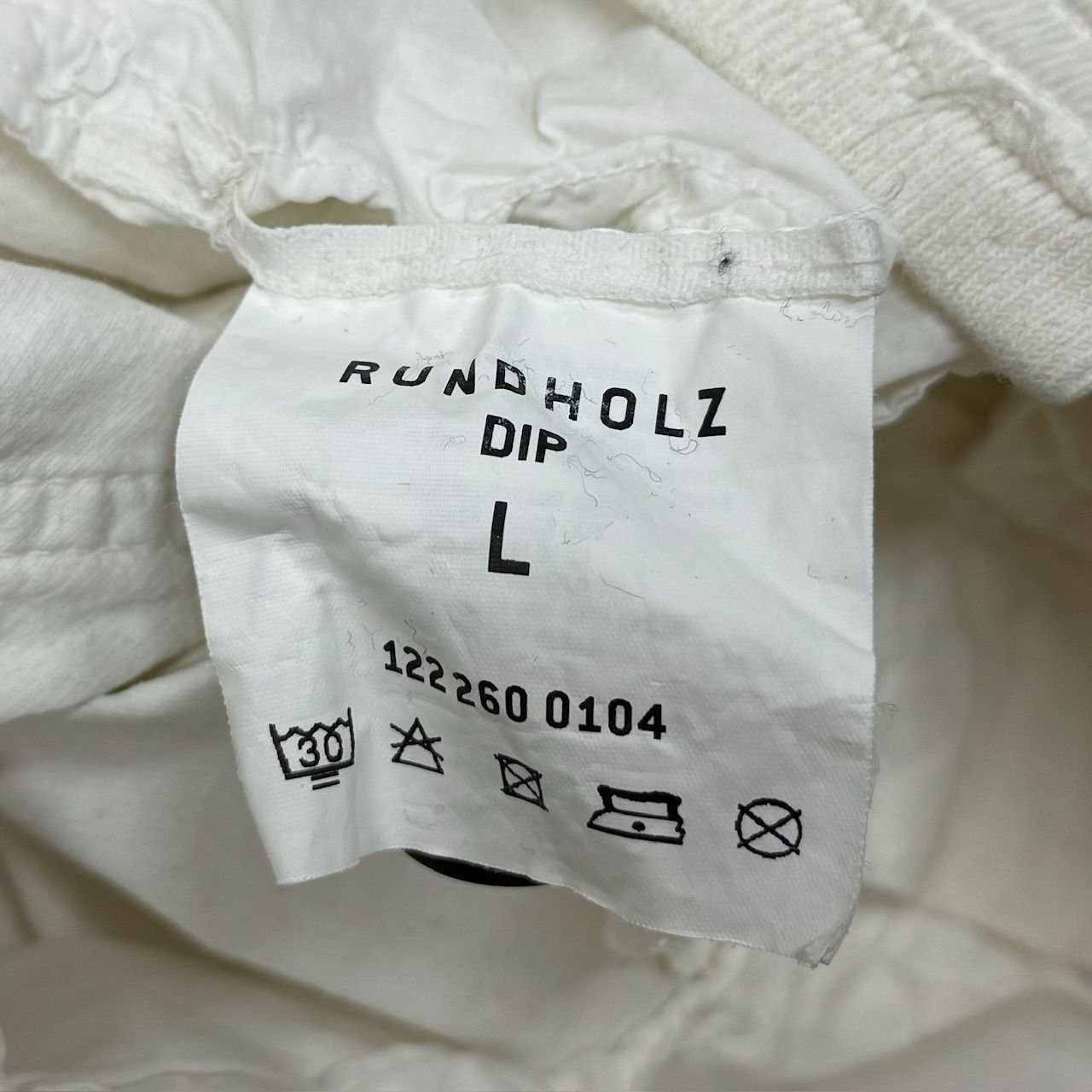 定価53900円 RUNDHOLZ DIP UNISEX ICONIC COTTON PANTS サルエル