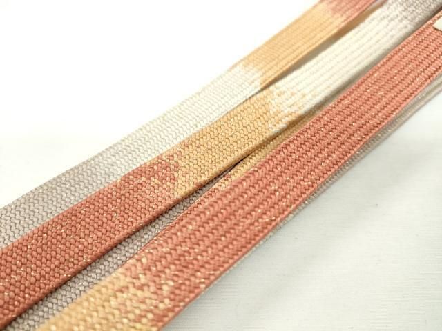 平和屋本店□極上 有職組紐道明 帯締め 高麗組 金糸 宮内庁御用 国立