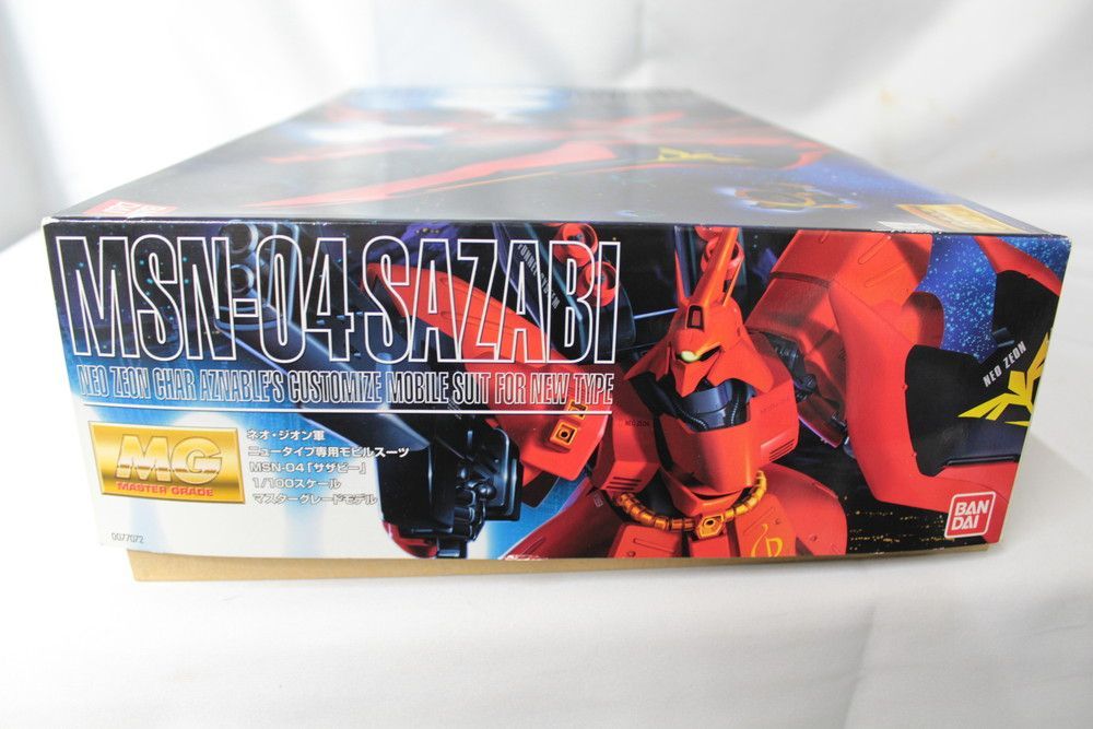 MG MSN-04 サザビー 1/100 プラモデル　未組み立て Amazon | MG 機動戦士ガンダム 逆襲のシャア MSN-04 サザビー