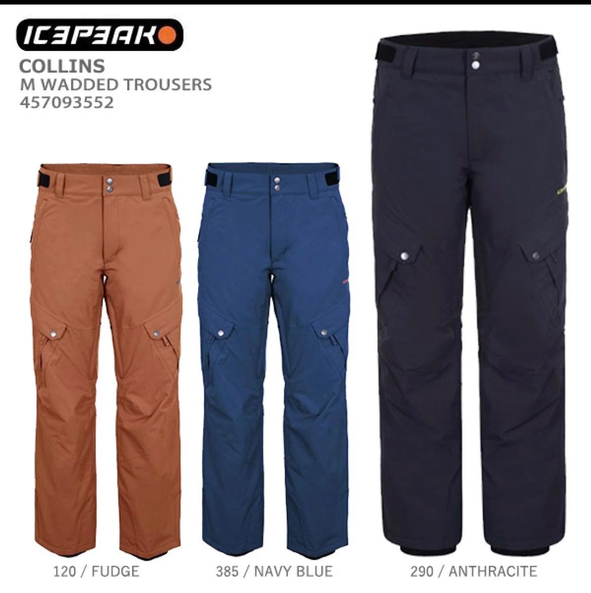 Icepeak スキーウェア Mサイズ(日本L)上下セット 19-20年シーズン
