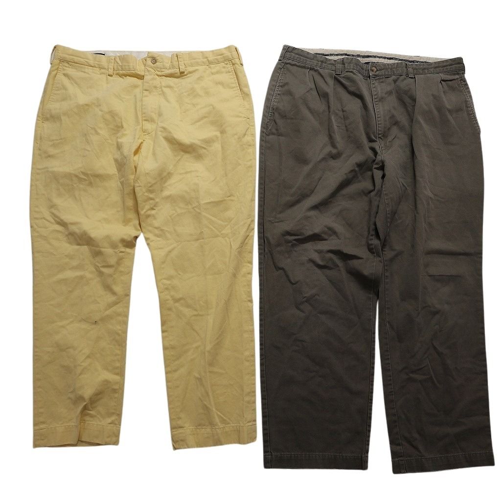 古着卸 まとめ売り ラルフローレン パンツ 7枚セット (メンズ 38 /40  