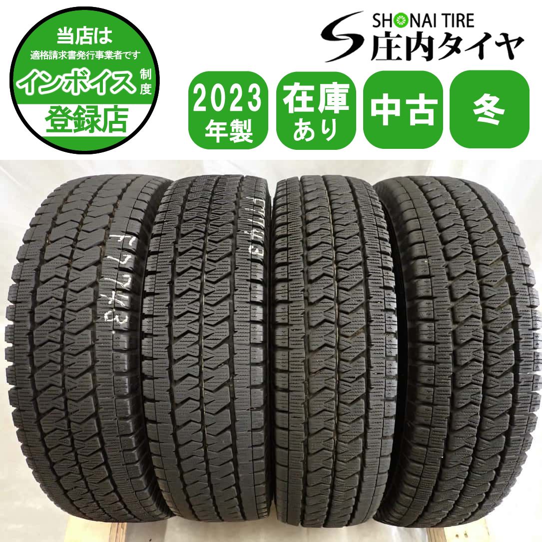 冬4本SET 会社宛 145 80R12 80 78 LT ブリヂストン ブリザック VL10 製 ハイゼット アトレー キャリィ ミニキャブ NO F7743