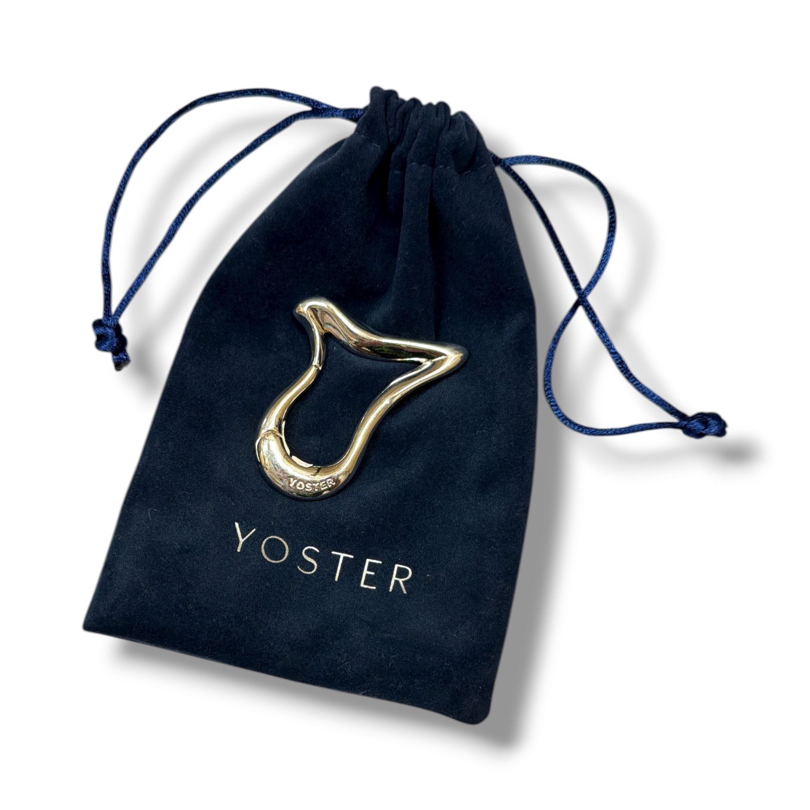 YOSTER ヨースター カラビナ キーリング 未使用品 YOSTER カラビナフックキーリング キーホルダー