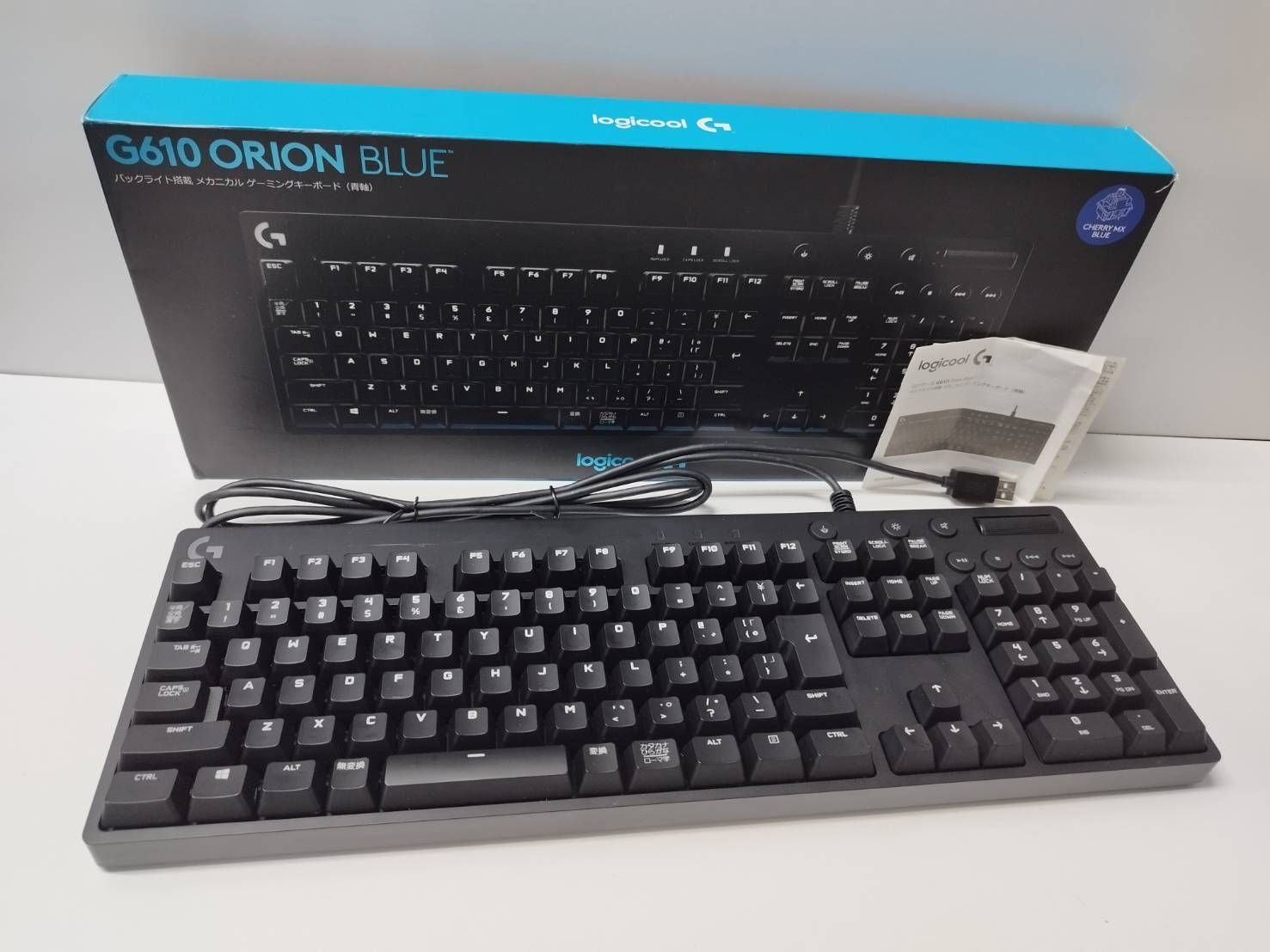 新品】Logicool G610BL(青軸メカニカルゲーミングキーボード) Logicool