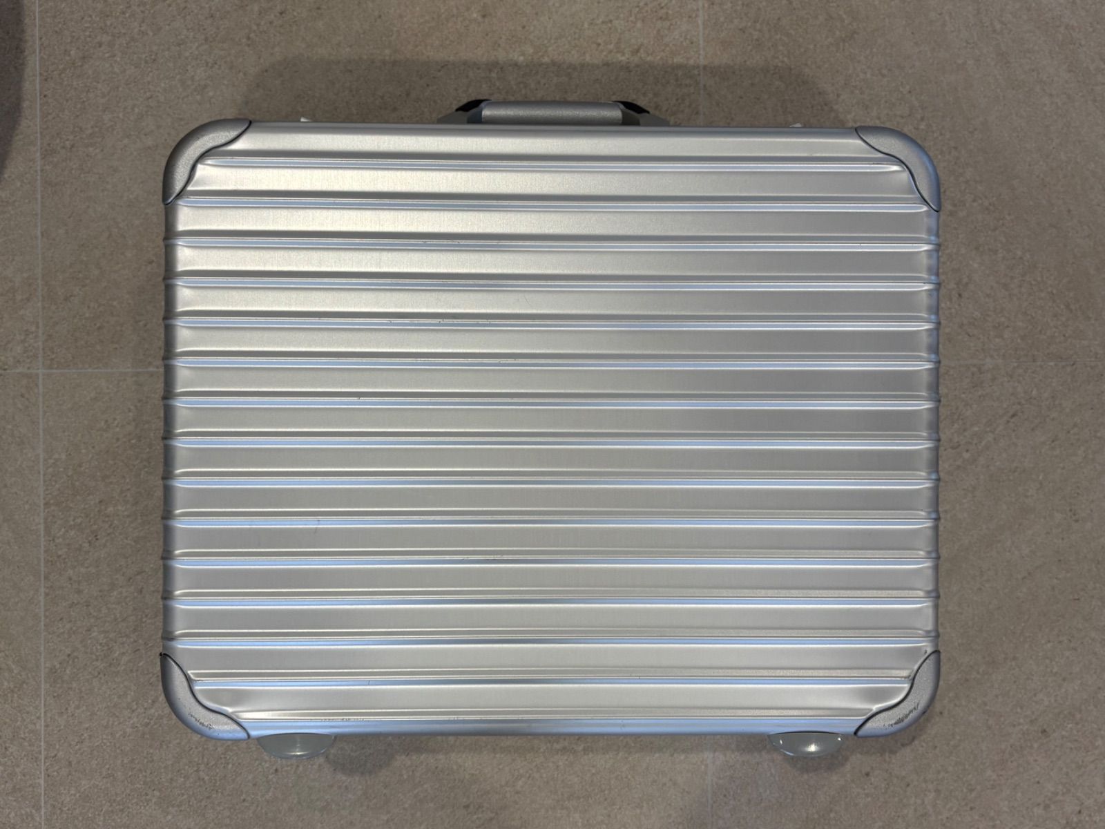 RIMOWA リモワ トパーズ アタッシュケース シルバー アルミ 廃盤 完備