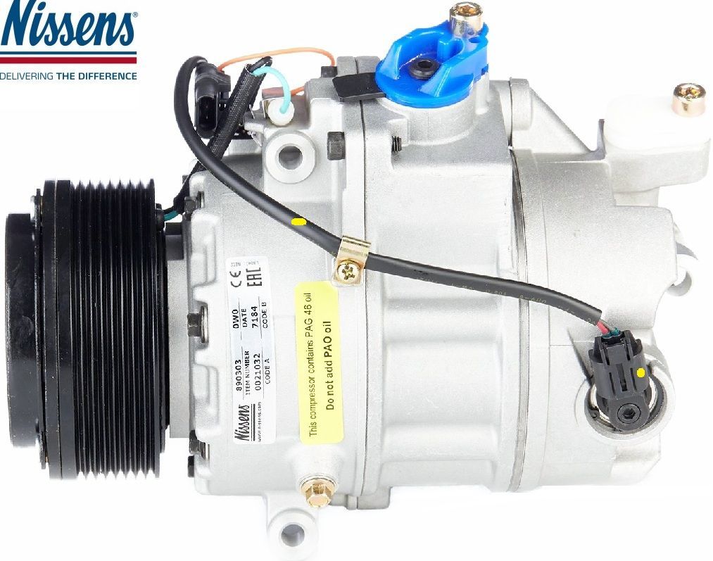 M s F01 F02 F03 F04 BMW 7シリーズ 740i 740Li 2008.9-2012.6 NISSENS エアコンコンプレッサー ACコンプレッサー 社外品 パーツ 部品 A|C クーラー コンプレッサー 64529205096