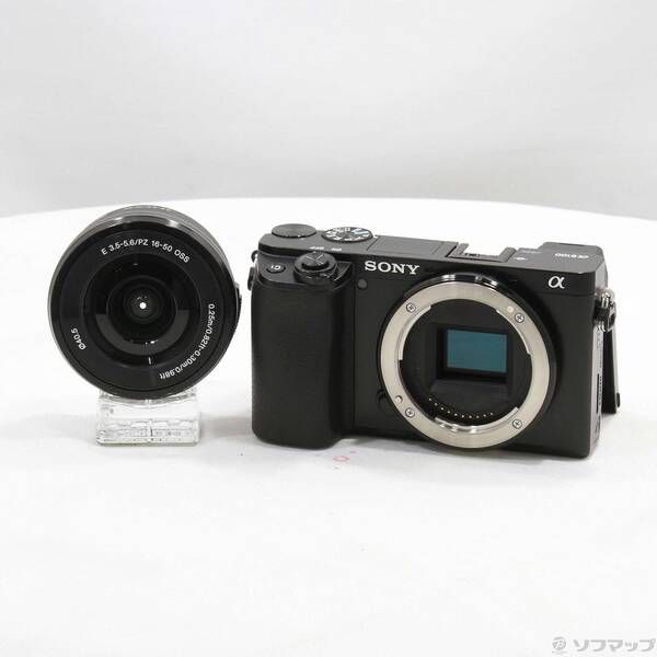 〔 品〕 α6100 パワーズームレンズキット ILCE-6100L ブラック 262