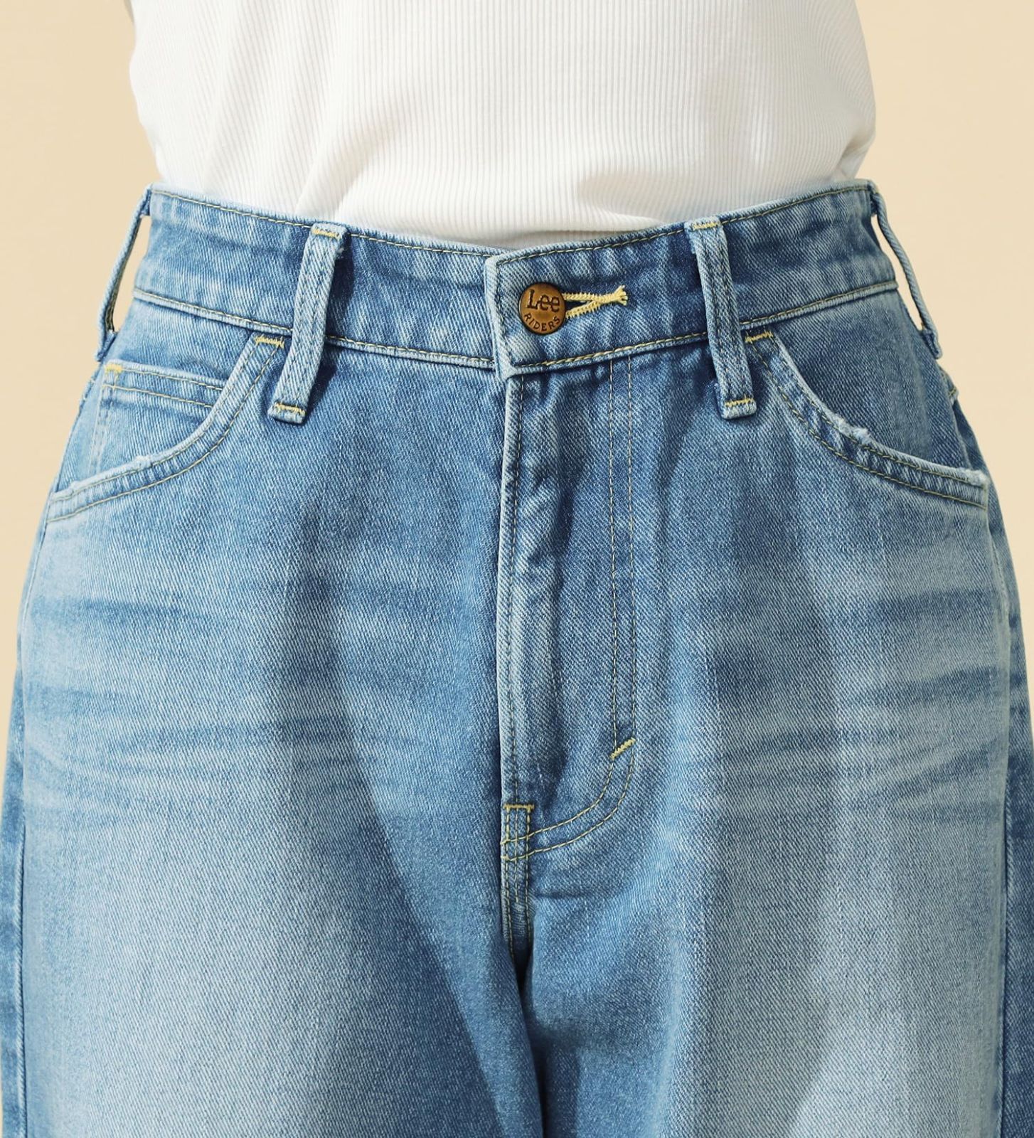 即日発送】大きいサイズ ストレッチ ストレート レディース デニム  