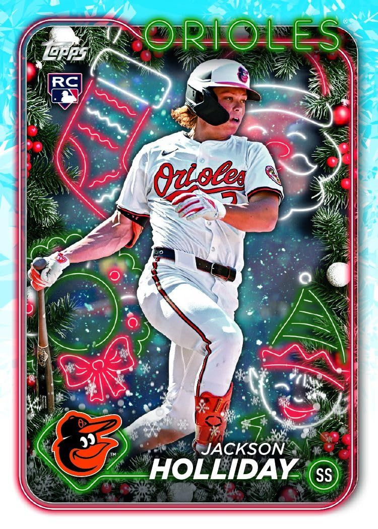 2025 Topps Baseball Holiday Mega Box ホリデー メガボックス