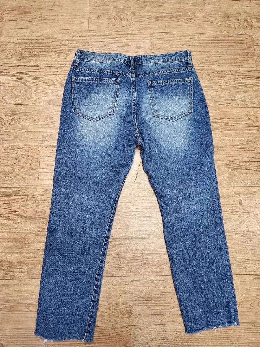 ブルーパッチパンツ