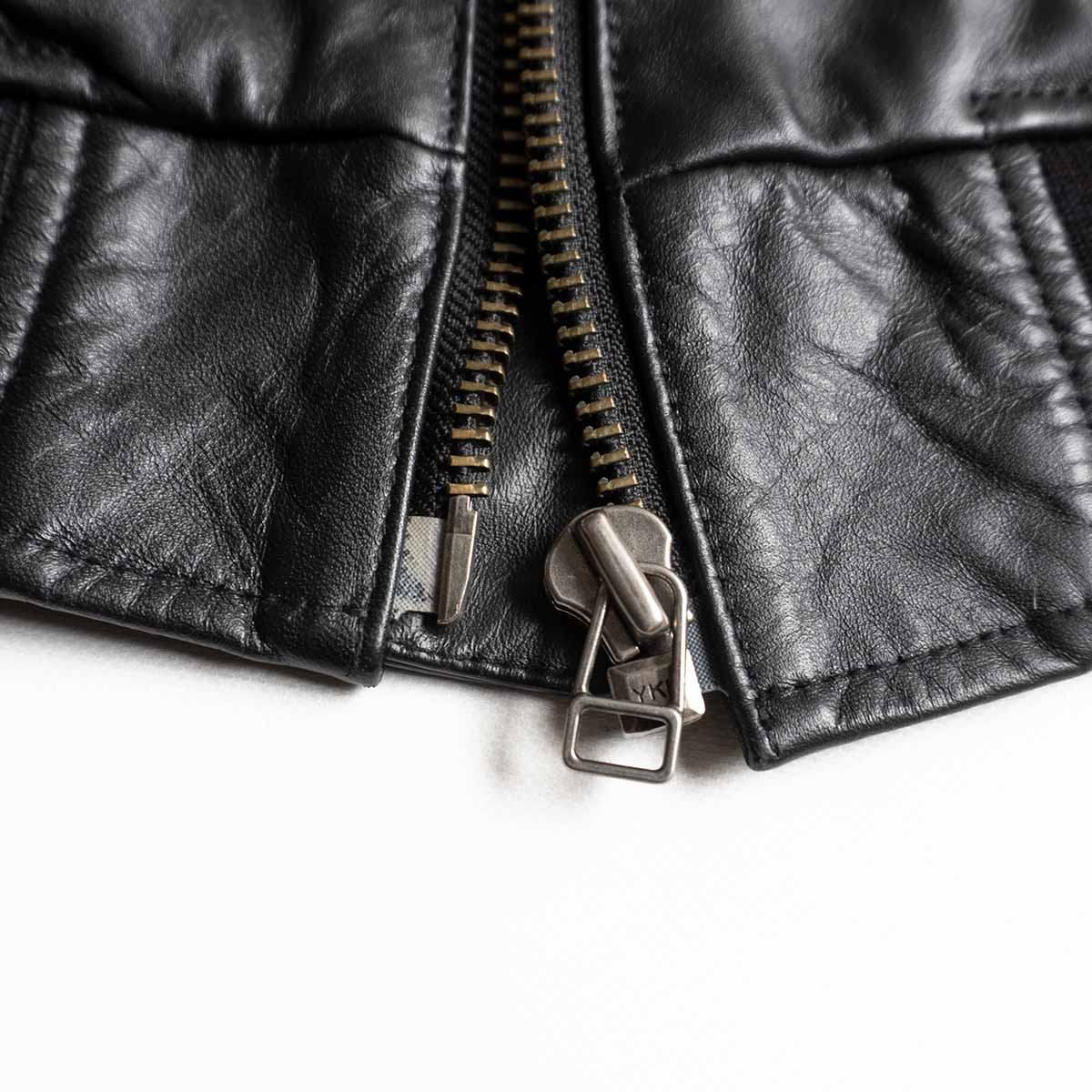 【極美品】VAN JAC レザー切替 スタジャン ホースレザー フルデコ 極美品✨van jacket スタジャン セミデコ 袖レザー アーチロゴ L
