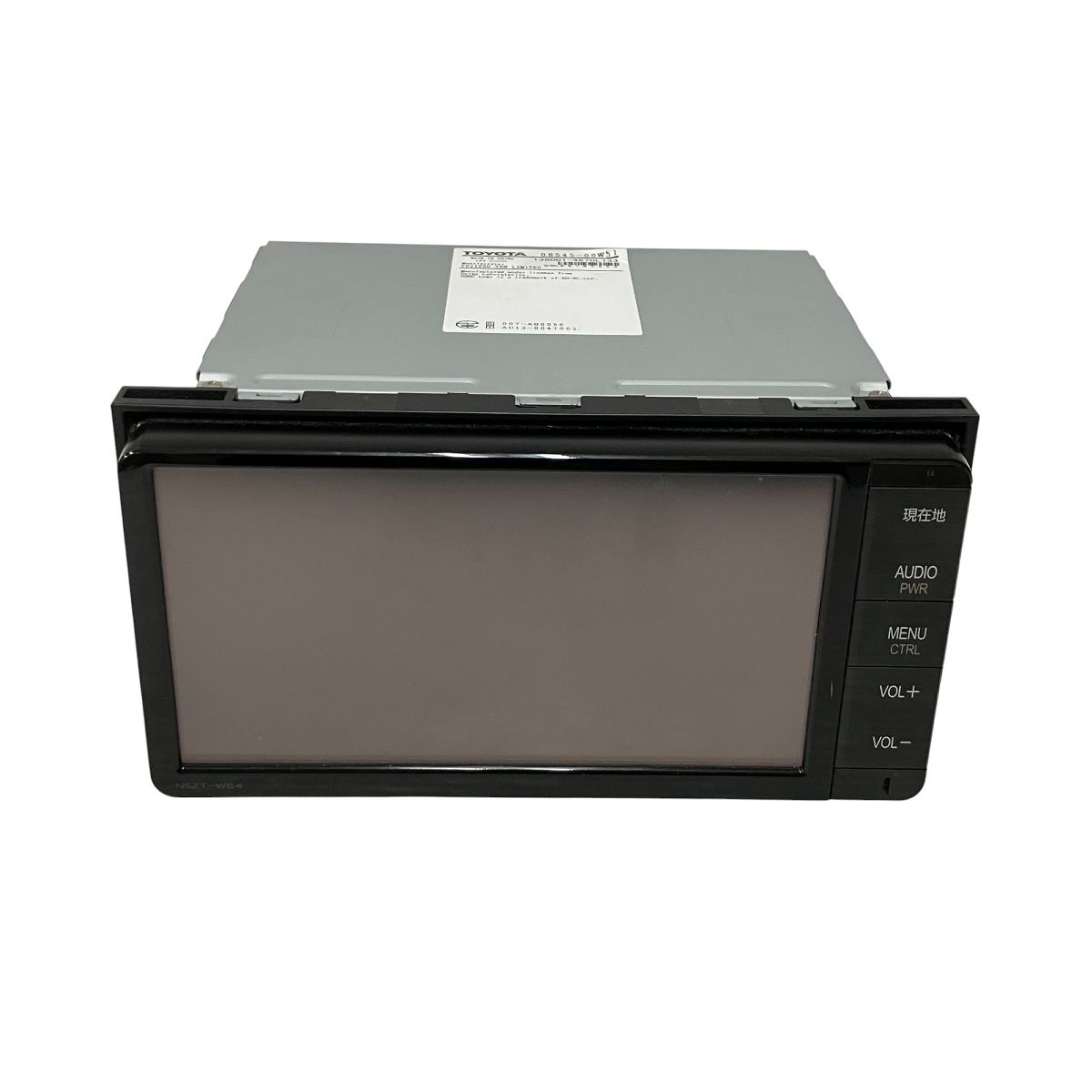 TOYOTA NSZT-W64(08545-00W51) 純正ナビ SDナビゲーション 1/4インチ