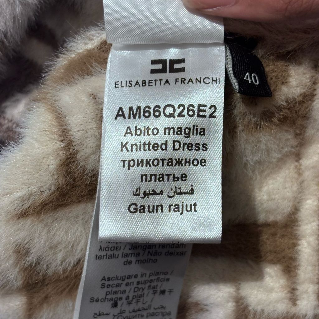 ELISABETTA FRANCHI エリザベッタフランキ ニットワンピース ニットワンピ ELISABETTA FRANCHI(エリザベッタ フランキ