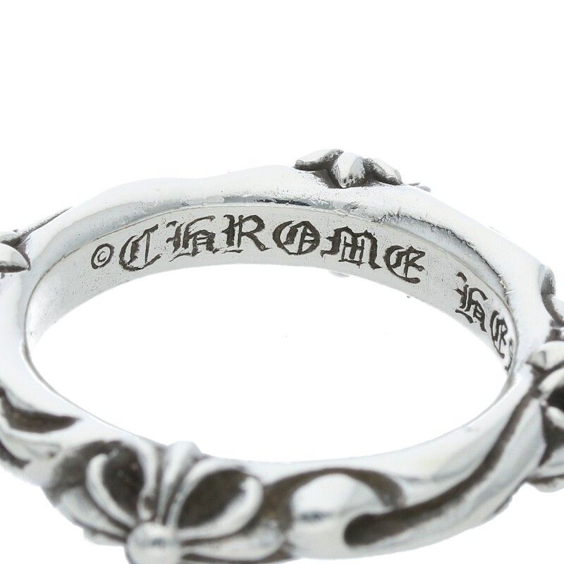 クロムハーツ SBT BAND/SBTバンド シルバーリング メンズ 17号 CHROME