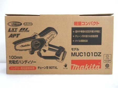マキタ makita 100mm充電式ハンディソー MUC101DZ 箱入り 電動工具